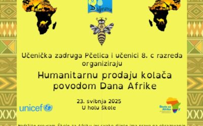 Humanitarna prodaja kolača povodom Dana Afrike