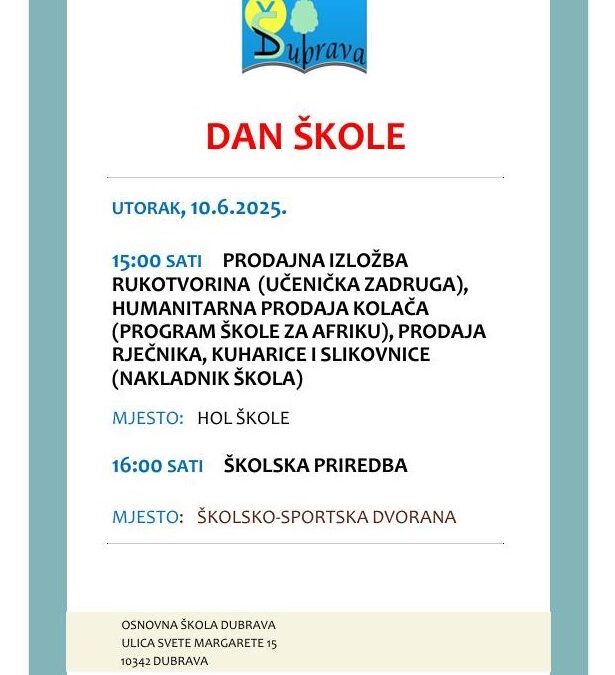 Dan škole