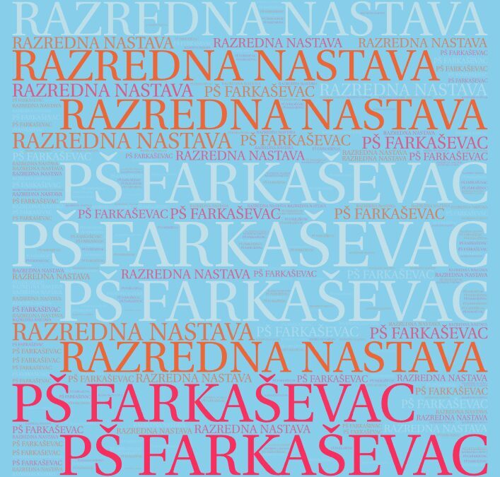 Prvi dan nastave za učenike razredne nastave PŠ Farkaševac