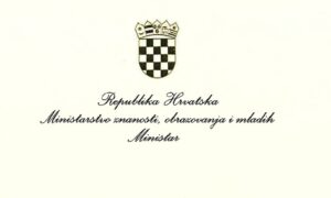 Čestitka ministra