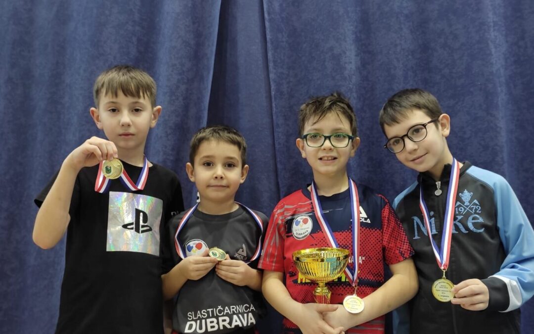 Uspjeh mladih stolnotenisača