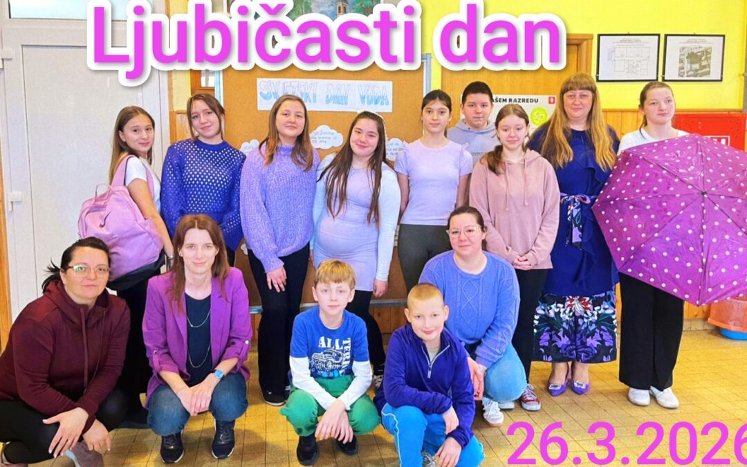 “U ljubičastom raspoloženju.”