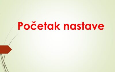 Početak nastave