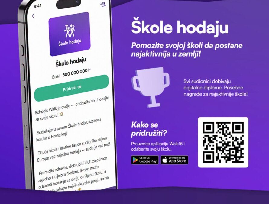 ŠKOLE HODAJU – PRIDRUŽITE NAM SE!